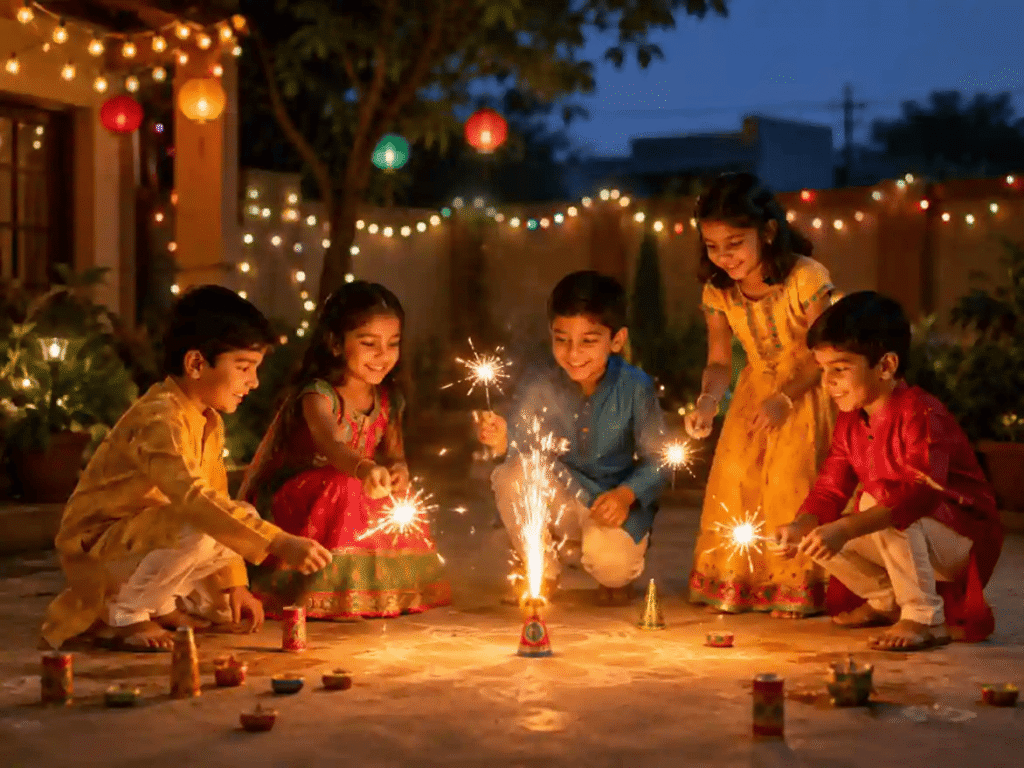 family celebration sivakasi crackers